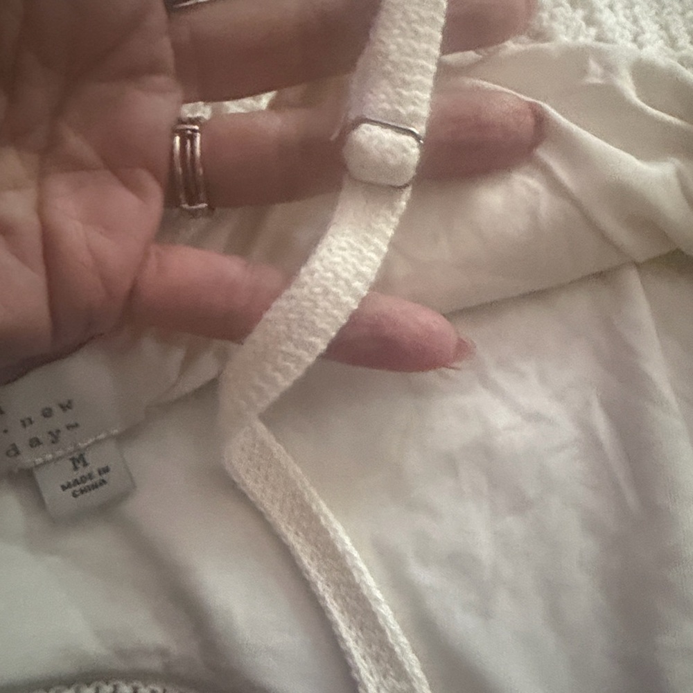 Cream Crochet Slip Dress - Picture 10 of 13